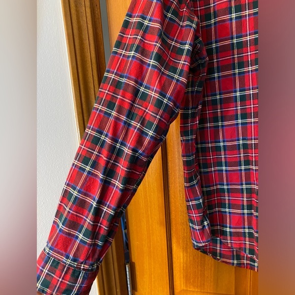 Ralph Lauren Plaid Cotton Button Down Mens Large Red Green Christmas Lumberjack - Picture 3 of 10